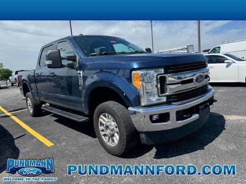 Blue Jeans Metallic 2017 Ford F-350 XLT