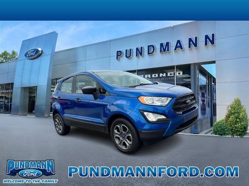 Lightning Blue Metallic 2020 Ford EcoSport S