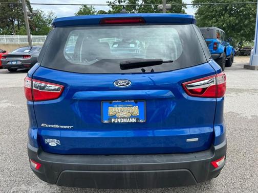 Lightning Blue Metallic 2020 Ford EcoSport S