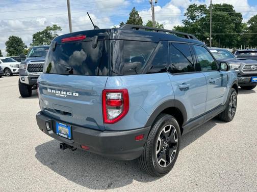 Azure Gray Metallic 2024 Ford Bronco Sport Outer Banks