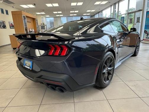 Blue 2025 Ford Mustang Dark Horse