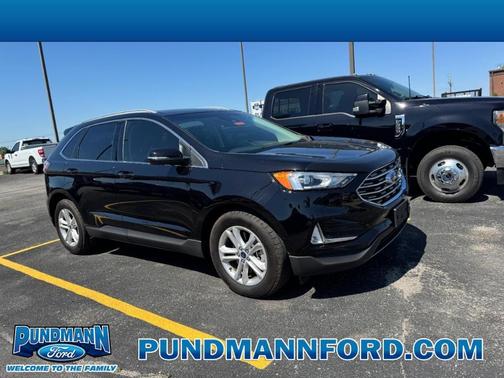 Agate Black 2020 Ford Edge SEL