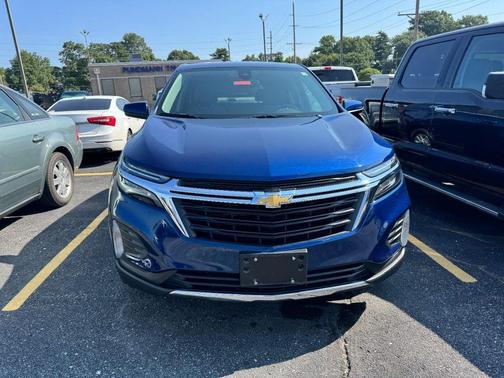 Blue 2022 Chevrolet Equinox 1LT