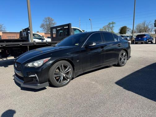 Black Obsidian 2019 INFINITI Q50 3.0t Signature Edition