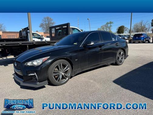 Black Obsidian 2019 INFINITI Q50 3.0t Signature Edition