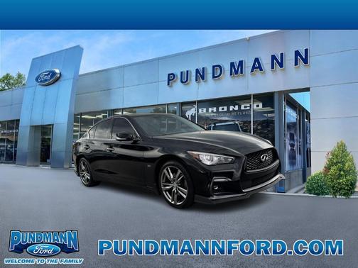 Black Obsidian 2019 INFINITI Q50 3.0t Signature Edition
