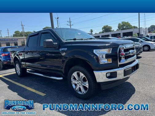 Shadow Black 2017 Ford F-150 XLT