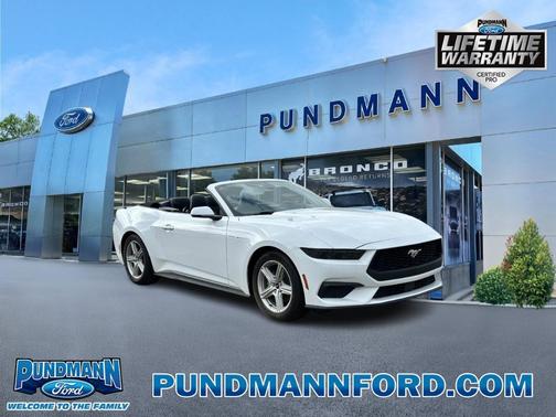 Oxford White 2026 Ford Mustang EcoBoost Premium