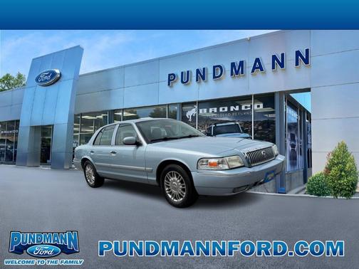 Light Ice Blue Metallic 2008 Mercury Grand Marquis LS