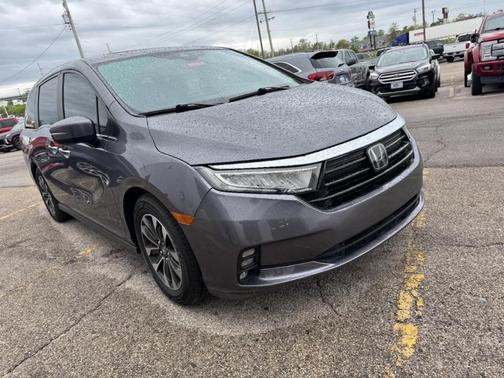 Modern Steel Metallic Gray 2022 Honda Odyssey EX-L