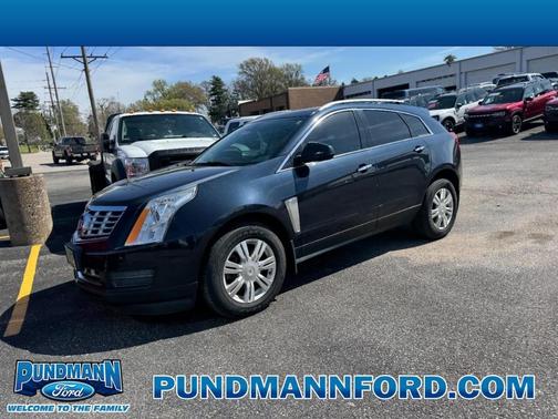 Sapphire Blue Metallic 2015 Cadillac SRX Luxury Collection