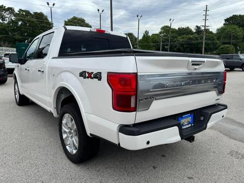 White Platinum Tri-Coat Metallic 2019 Ford F-150 Platinum