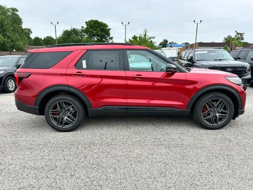 Rapid Red Metallic Tinted Clearcoat 2026 Ford Explorer ST