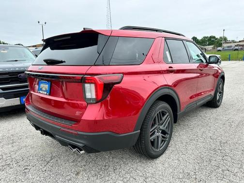 Rapid Red Metallic Tinted Clearcoat 2026 Ford Explorer ST
