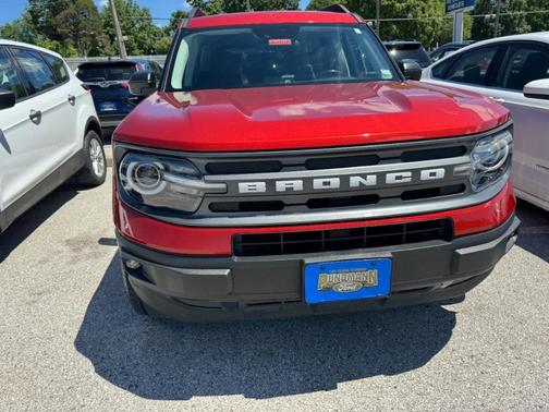 Hot Pepper Red Metallic Tinted Clearcoat 2024 Ford Bronco Sport Big Bend