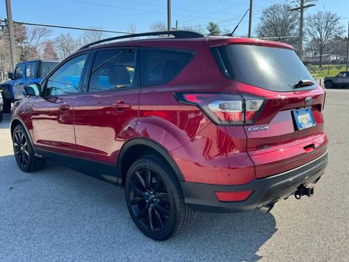 Ruby Red Metallic Tinted Clearcoat 2017 Ford Escape Titanium