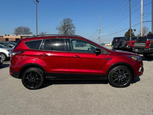 Ruby Red Metallic Tinted Clearcoat 2017 Ford Escape Titanium
