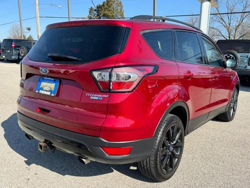 Ruby Red Metallic Tinted Clearcoat 2017 Ford Escape Titanium