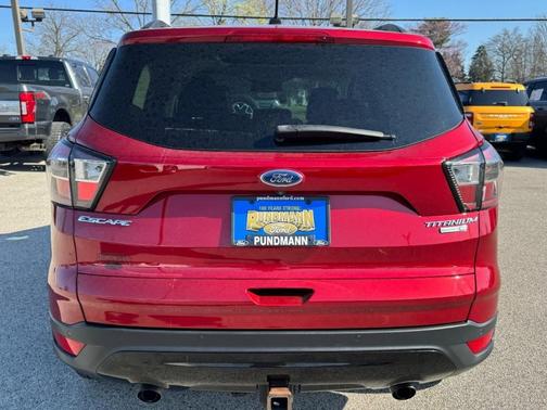 Ruby Red Metallic Tinted Clearcoat 2017 Ford Escape Titanium