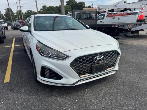 Quartz White Pearl 2018 Hyundai SONATA SEL+