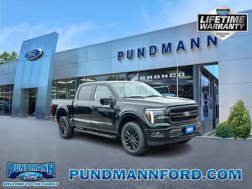 Agate Black Metallic 2026 Ford F-150 Lariat