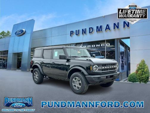 Shadow Black 2026 Ford Bronco Big Bend