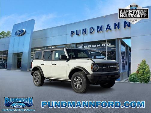 Oxford White 2026 Ford Bronco Big Bend