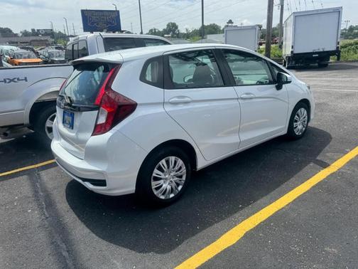 Platinum White Pearl 2019 Honda Fit LX