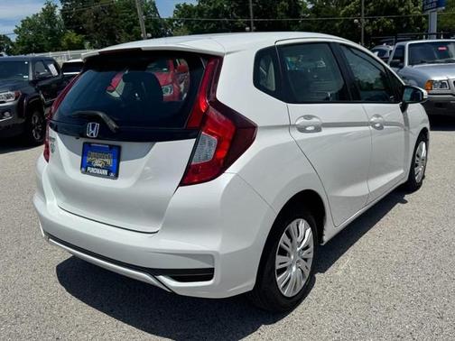 Platinum White Pearl 2019 Honda Fit LX