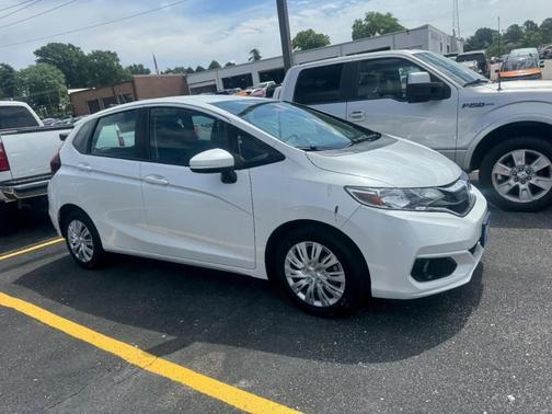 Platinum White Pearl 2019 Honda Fit LX