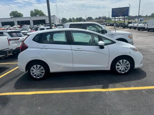 Platinum White Pearl 2019 Honda Fit LX