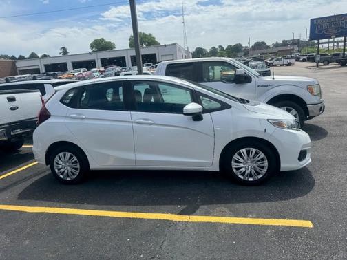 Platinum White Pearl 2019 Honda Fit LX