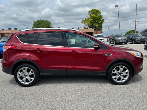 Ruby Red Tinted Clearcoat 2014 Ford Escape Titanium