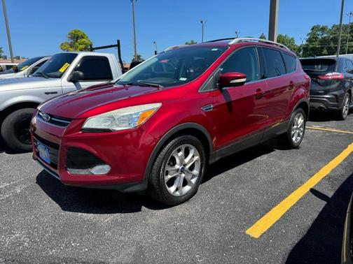 Ruby Red Tinted Clearcoat 2014 Ford Escape Titanium