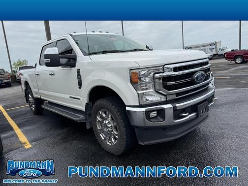 Oxford White 2021 Ford F-350 Lariat Super Duty