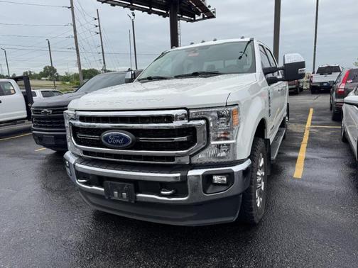Oxford White 2021 Ford F-350 Lariat Super Duty