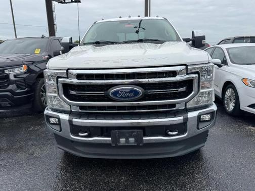 Oxford White 2021 Ford F-350 Lariat Super Duty