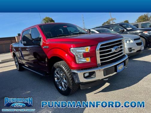 Ruby Red Metallic 2017 Ford F-150 XLT