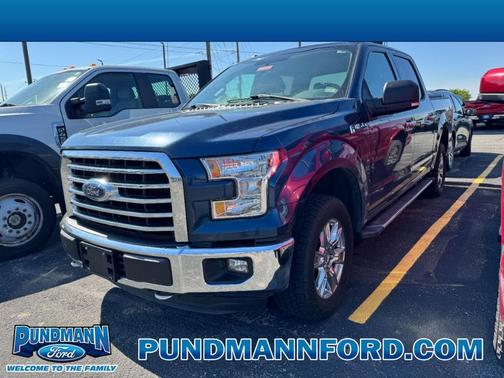 Blue Jeans Metallic 2016 Ford F-150 XLT
