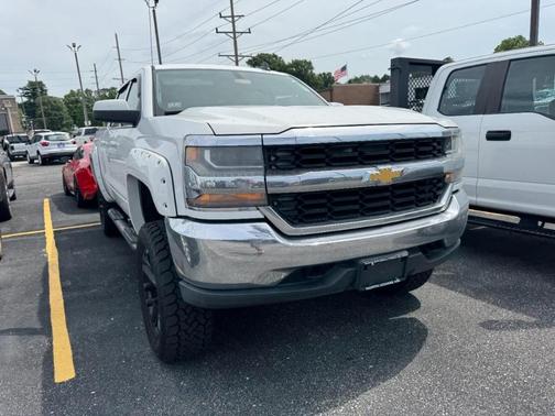 Summit White / White 2016 Chevrolet Silverado 1500 1LT