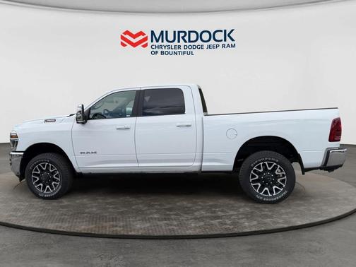 Bright White Clearcoat 2026 RAM 3500 Laramie Crew Cab 4x4 6'4' Box