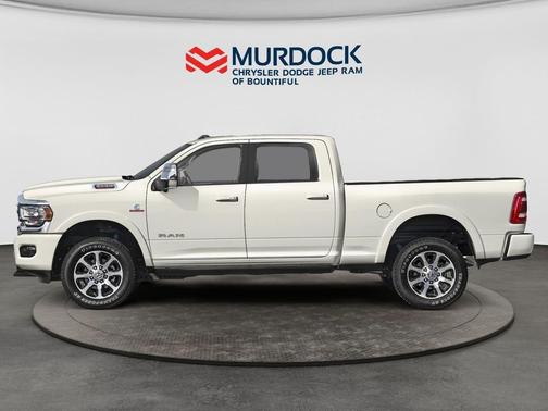 Pearl White 2023 RAM 2500 Limited Crew Cab 4x4 6'4' Box