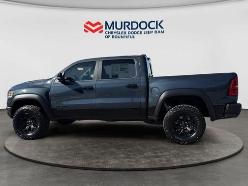 Forged Blue Metallic 2026 RAM 1500 RHO Crew Cab 4x4 5'7' Box