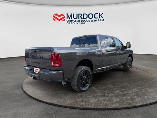 Granite Crystal Metallic Clearcoat 2026 RAM 3500 Laramie Mega Cab 4x4 6'4' Box