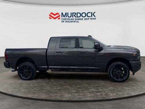 Granite Crystal Metallic Clearcoat 2026 RAM 3500 Laramie Mega Cab 4x4 6'4' Box