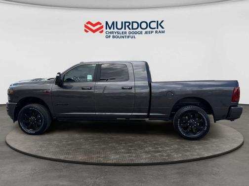 Granite Crystal Metallic Clearcoat 2026 RAM 3500 Laramie Mega Cab 4x4 6'4' Box