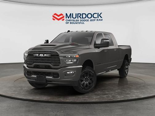 Granite Crystal Metallic Clearcoat 2026 RAM 3500 Laramie Mega Cab 4x4 6'4' Box