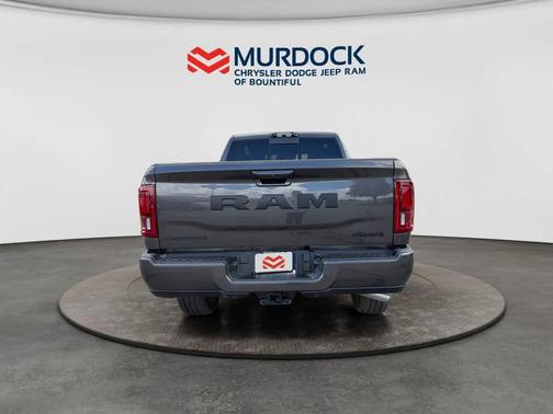 Granite Crystal Metallic Clearcoat 2026 RAM 3500 Laramie Mega Cab 4x4 6'4' Box