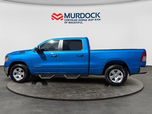 Hydro Blue Pearlcoat 2022 RAM 1500 Big Horn/Lone Star