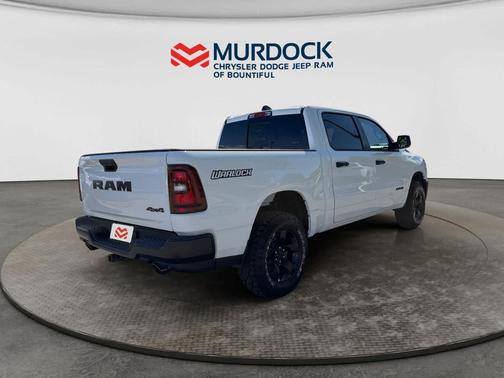 Bright White Clearcoat 2026 RAM 1500 Warlock Crew Cab 4x4 5'7' Box